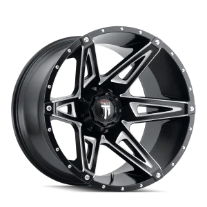 American Truxx – KUTZ – Black – 18″x9″ -12mm – Summer Wheels – AT1902-8937M-12